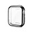Ultra-thin Silicone Gel Soft Case Cover S01 for Apple iWatch 5 40mm Black