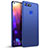 Ultra-thin Silicone Gel Soft Case Cover S01 for Huawei Honor V20 Blue