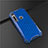 Ultra-thin Silicone Gel Soft Case Cover S01 for Motorola Moto G8 Play Blue