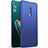 Ultra-thin Silicone Gel Soft Case Cover S01 for Realme X Blue