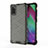 Ultra-thin Silicone Gel Soft Case Cover S01 for Samsung Galaxy A41 Black