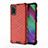 Ultra-thin Silicone Gel Soft Case Cover S01 for Samsung Galaxy A41 Red