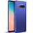 Ultra-thin Silicone Gel Soft Case Cover S01 for Samsung Galaxy S10 Blue