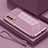 Ultra-thin Silicone Gel Soft Case Cover S01 for Xiaomi Redmi 9T 4G Purple
