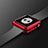 Ultra-thin Silicone Gel Soft Case Cover S02 for Apple iWatch 4 44mm Red