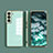 Ultra-thin Silicone Gel Soft Case Cover S02 for Samsung Galaxy S21 5G Green