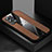 Ultra-thin Silicone Gel Soft Case Cover S02 for Vivo iQOO 8 5G Brown