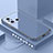 Ultra-thin Silicone Gel Soft Case Cover S02 for Xiaomi Redmi 11A 4G Lavender Gray