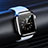 Ultra-thin Silicone Gel Soft Case Cover S03 for Apple iWatch 4 44mm Black