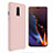 Ultra-thin Silicone Gel Soft Case Cover S03 for OnePlus 6 Rose Gold