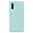 Ultra-thin Silicone Gel Soft Case Cover S04 for Huawei P30 Sky Blue