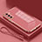 Ultra-thin Silicone Gel Soft Case Cover S04 for Samsung Galaxy S21 5G Red