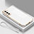Ultra-thin Silicone Gel Soft Case Cover S04 for Samsung Galaxy S21 5G White