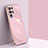 Ultra-thin Silicone Gel Soft Case Cover S04 for Samsung Galaxy S22 Ultra 5G Rose Gold