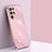 Ultra-thin Silicone Gel Soft Case Cover S04 for Samsung Galaxy S23 Ultra 5G Rose Gold