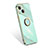 Ultra-thin Silicone Gel Soft Case Cover with Finger Ring Stand for Apple iPhone 13