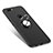 Ultra-thin Silicone Gel Soft Case Cover with Finger Ring Stand for Huawei P Smart Black