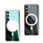 Ultra-thin Silicone Gel Soft Case Cover with Mag-Safe Magnetic AC1 for Samsung Galaxy S21 5G