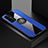 Ultra-thin Silicone Gel Soft Case Cover with Magnetic Finger Ring Stand A01 for Huawei Honor 30