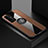 Ultra-thin Silicone Gel Soft Case Cover with Magnetic Finger Ring Stand A01 for Huawei Honor 30