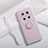 Ultra-thin Silicone Gel Soft Case Cover with Magnetic Finger Ring Stand A01 for Huawei Mate 40 Pro