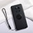 Ultra-thin Silicone Gel Soft Case Cover with Magnetic Finger Ring Stand A01 for Huawei Mate 40 Pro