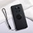 Ultra-thin Silicone Gel Soft Case Cover with Magnetic Finger Ring Stand A01 for Huawei Mate 40E Pro 5G