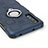 Ultra-thin Silicone Gel Soft Case Cover with Magnetic Finger Ring Stand A01 for Huawei P20 Pro