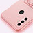 Ultra-thin Silicone Gel Soft Case Cover with Magnetic Finger Ring Stand A01 for Oppo A53