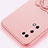 Ultra-thin Silicone Gel Soft Case Cover with Magnetic Finger Ring Stand A01 for Oppo K7x 5G
