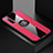 Ultra-thin Silicone Gel Soft Case Cover with Magnetic Finger Ring Stand A01 for Realme X50m 5G