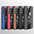 Ultra-thin Silicone Gel Soft Case Cover with Magnetic Finger Ring Stand A01 for Vivo iQOO 8 5G