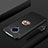 Ultra-thin Silicone Gel Soft Case Cover with Magnetic Finger Ring Stand A01 for Vivo Nex 3 5G