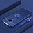 Ultra-thin Silicone Gel Soft Case Cover with Magnetic Finger Ring Stand A01 for Vivo Nex 3 5G Blue