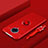Ultra-thin Silicone Gel Soft Case Cover with Magnetic Finger Ring Stand A01 for Vivo Nex 3 5G Red