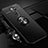 Ultra-thin Silicone Gel Soft Case Cover with Magnetic Finger Ring Stand A01 for Xiaomi Redmi Note 8 Pro Black