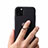 Ultra-thin Silicone Gel Soft Case Cover with Magnetic Finger Ring Stand A02 for Apple iPhone 11 Pro