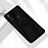 Ultra-thin Silicone Gel Soft Case Cover with Magnetic Finger Ring Stand A02 for Huawei Enjoy 10 Plus Black