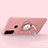 Ultra-thin Silicone Gel Soft Case Cover with Magnetic Finger Ring Stand A02 for Huawei Honor Play4T