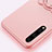 Ultra-thin Silicone Gel Soft Case Cover with Magnetic Finger Ring Stand A02 for Huawei Y8p