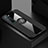 Ultra-thin Silicone Gel Soft Case Cover with Magnetic Finger Ring Stand A02 for Oppo K7 5G
