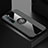 Ultra-thin Silicone Gel Soft Case Cover with Magnetic Finger Ring Stand A02 for Oppo K7 5G