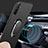 Ultra-thin Silicone Gel Soft Case Cover with Magnetic Finger Ring Stand A02 for Realme X2