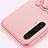 Ultra-thin Silicone Gel Soft Case Cover with Magnetic Finger Ring Stand A02 for Realme X3 SuperZoom