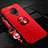 Ultra-thin Silicone Gel Soft Case Cover with Magnetic Finger Ring Stand A02 for Vivo Nex 3 5G