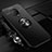 Ultra-thin Silicone Gel Soft Case Cover with Magnetic Finger Ring Stand A02 for Vivo Nex 3S Black