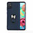 Ultra-thin Silicone Gel Soft Case Cover with Magnetic Finger Ring Stand A03 for Samsung Galaxy A71 5G