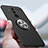 Ultra-thin Silicone Gel Soft Case Cover with Magnetic Finger Ring Stand A04 for Huawei Mate 20 Lite Black