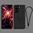 Ultra-thin Silicone Gel Soft Case Cover with Magnetic Finger Ring Stand A04 for Samsung Galaxy S21 Plus 5G Black