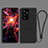 Ultra-thin Silicone Gel Soft Case Cover with Magnetic Finger Ring Stand A04 for Samsung Galaxy S21 Ultra 5G Black
